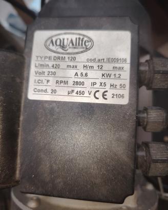 pompa d acqua centrifuga 