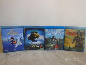 Lotto di film dello Studio Ghibli in Blu-ray