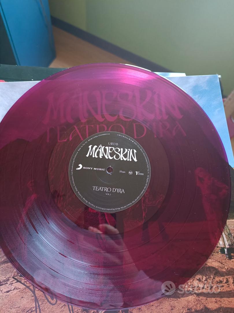 VINILE MANESKIN AUTOGRAFATO TEATRO D'IRA VOL.1 LP VIOLA