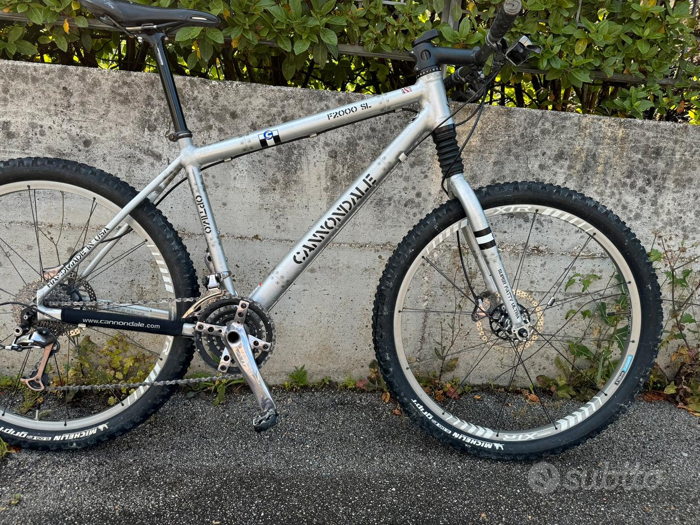 Mountain Bike Cannondale F2000 SL tutta ShimanoXTR Biciclette In vendita a Pesaro e Urbino