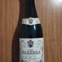 VINO BARBERA CASA VINICOLA G. B. MERLO 1973