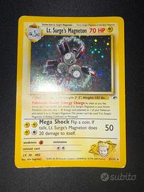 Lt. Surge's Magneton Holo Gym Heroes 8/132