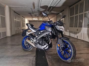 Yamaha MT-125 blu