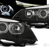 Fari anteriori BMW serie 5 e60 e61 angel eyes led