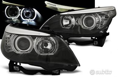 Fari anteriori BMW serie 5 e60 e61 angel eyes led