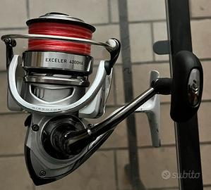 Daiwa exceler 4000 HA + Daiwa Caldia 4000 A