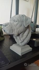 Busto Rottweiler -Stampa 3D