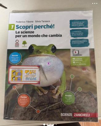 Libro scienze prima media “Scopri perché “