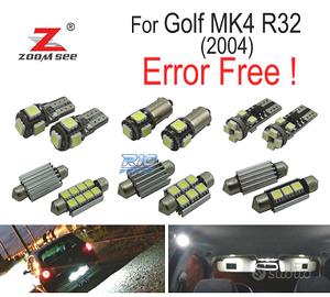 KIT 16 LAMPADE LED INTERNE PER VOLKSWAGEN VW VOLKS