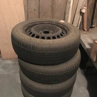 4 cerchi auto Audi per gomme da neve