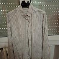 Camicia Sisley da uomo a righe in cotone