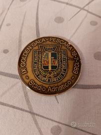 Medaglia celebrativa IX Golden Gala Pescara 1989