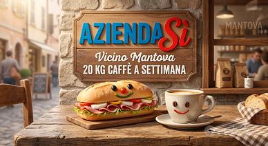 4M AziendaSi bar con cucina 20 kg caffè settimana