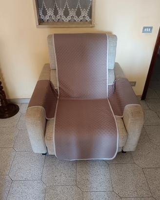 poltrona elettrica sfoderabile 