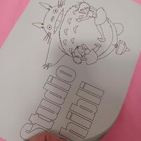 Il mio vicino Totoro  🌂 da colorare