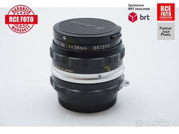 Nikon 28 F3.5 Pre-Ai
