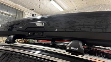 Box tetto Thule Motion XT + barre WingBar Edge