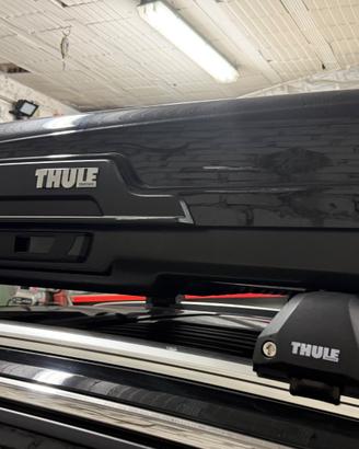 Box tetto Thule Motion XT + barre WingBar Edge