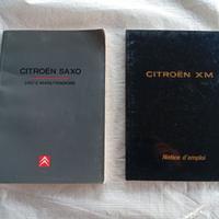 Citroen Saxo XM libretti uso manutenzione