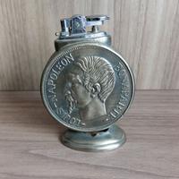 accendino da tavolo vintage raffigura Napoleone 3°