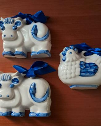 Formelle in ceramica da appendere 