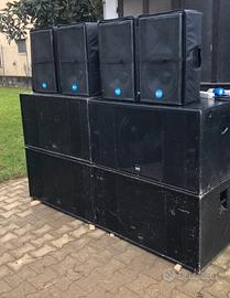 4 x Sub rcf 8028 mki doppio 18