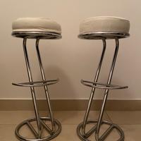 Sgabelli Bar Cromati modello Z - marca Segis