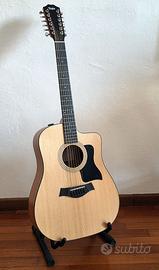 CHITARRA 12 CORDE TAYLOR 150CE