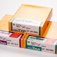 Kodak txp trix 320 tmax 400 tmax 100 4x5 120