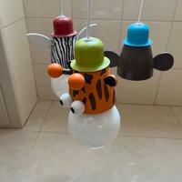 Lampadario forma animali