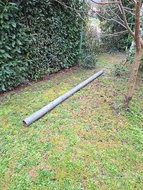 4 Tubi acciaio DN 100 spessore 5.2mm a pezzi di 3m