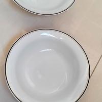 piatti porcellana Filo oro