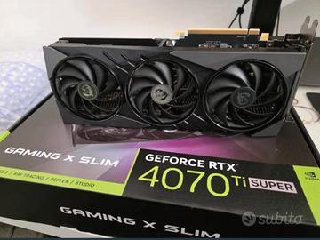 MSI Rtx 4070 Ti Super Gaming X Slim