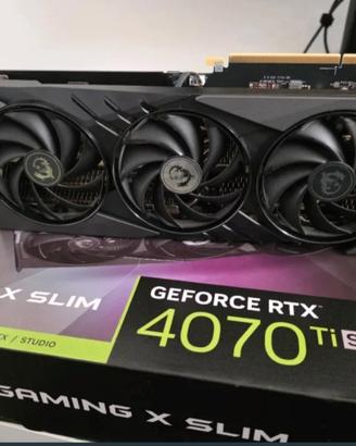 MSI Rtx 4070 Ti Super Gaming X Slim
