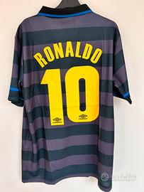 Maglia calcio retró Inter Ronaldo 10