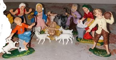 Statuine presepe 8 cm presepio