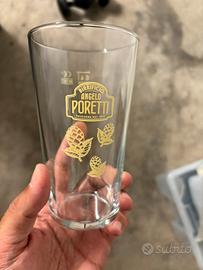 Bicchieri birra poretti