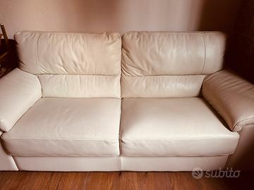 Divano  in pelle  “ Poltrene e Sofa’