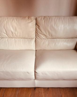 Divano  in pelle  “ Poltrene e Sofa’