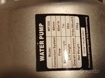 pompa acqua 