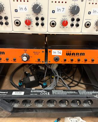 Preamplificatore warm audio wa 12 coppia