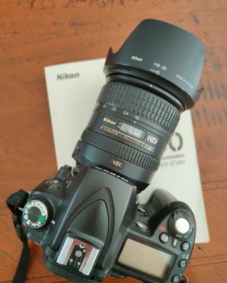 fotocamera  Nikon D90 + 2 obiettivi + accessori