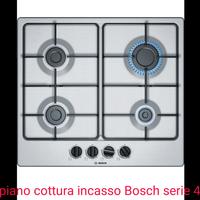 piano cottura Bosch a incasso GAS  acciaio 