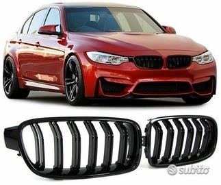 Griglia BMW Serie 3 F30 F31 Nero lucido M4 look