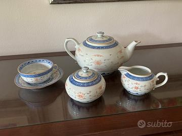 Servizio da tea in porcellana  cinese