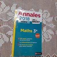 Libro di Matematica Annales 2018 ABC du BREVET in