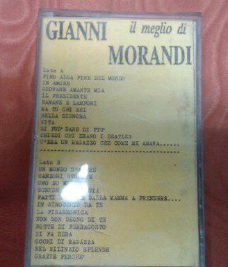 MUSICASSETTA STEREO 7 IL MEGLIO DI GIANNI MORANDI