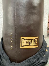 Sacco Box Seletti Boxitalia in pelle+guanti+maglia