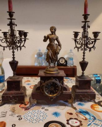 Orologio di camino Francese anni 50/60 BOURGEOIS 