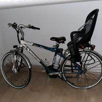 Bici bottecchia verde natura elettrica